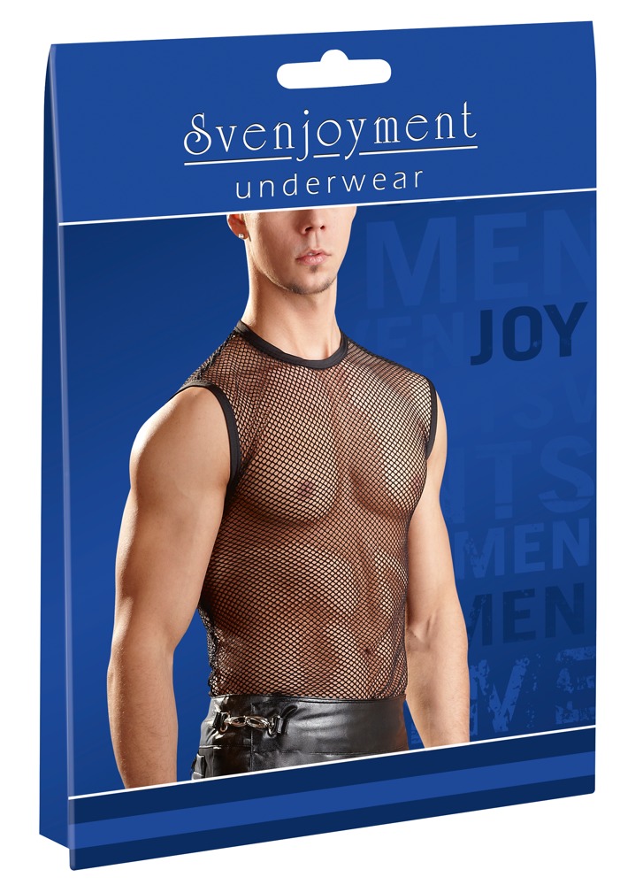 Svenjoyment Net Shirt – Black