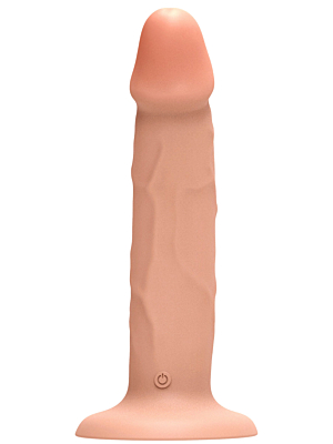 ToyJoy Get Real Vibrating Harness Dong - Light skin tone
