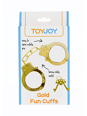 Metal Gold Handcuffs - Toy Joy