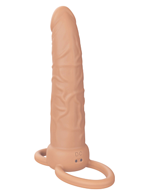 ToyJoy Naked Vibrating Double Trouble Silicone - Light Skin Tone