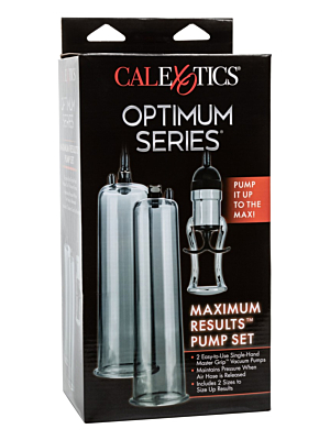 Calexotics Optimum Series Maximum Results Penis Pump Set - Transparent