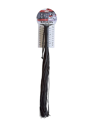 BDSM Whip - Kiotos PVC Lover Whip Black 60cm