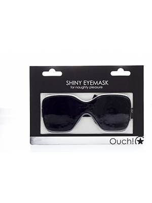 Shiny Eyemask for Naughty Pleasure- Black