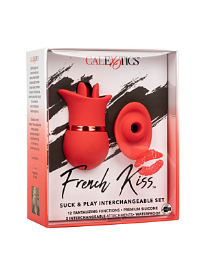 CALIFORNIA EXOTICS FRENCH KISS SUCK & PLAY SET