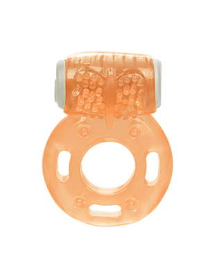 Vibrating Cock Ring Orange by CalExotics