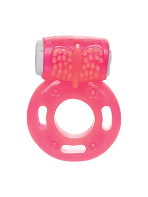 CalExotics Pink Vibrating Cock Ring