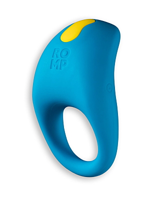 ROMP - Juke Vibrating Cock Ring - Blue