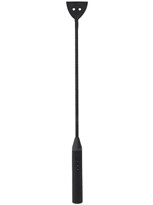 Hidden Desire Extreme Electro Riding Crop - Black