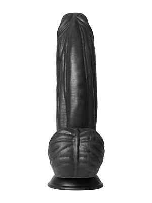 Hidden Desire Extreme Vibrating Demon Monster Dildo - Black