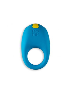 ROMP - Juke Vibrating Cock Ring - Blue - image 1