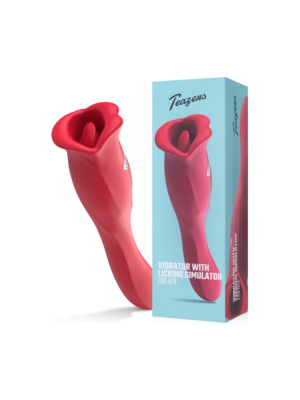 Teazers Vibrator with Licking Clitoris Stimulator