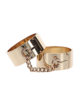 Taboom Dona Slave Wrist Cuffs - Rose Gold