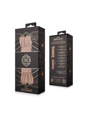 Rosy Gold – Rope Set – Luxury Bondage Ropes