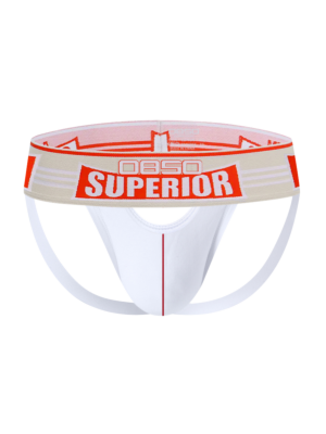 Sexy Men's Underwear Jock Strap White
