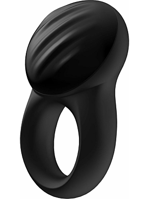 Satisfyer Signet Cock Ring with App Black Demo Edition