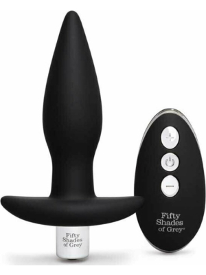 Relentless Vibrations Remote Control Butt Plug - Black
