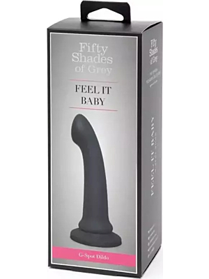 Feel it Baby G-Spot Dildo - Black