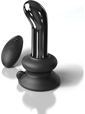 Pipedream Icicles No. 84 Vibrating Glass Black