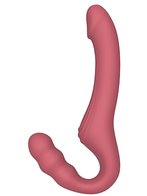 She.E.O Strapless Strap-On Vibrator - Pink