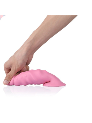 Coral Silicone Anal Dildo Pink