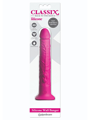Classix Silicone Wall Banger Vibrator 2.0 - Pink