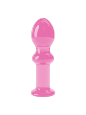 4.5" Glass Romance Pink GS14