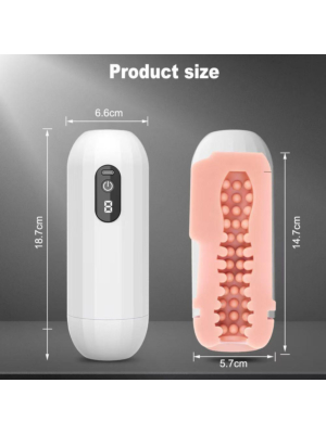 B - Series Lyla Pulse Grip Masturbator Cup