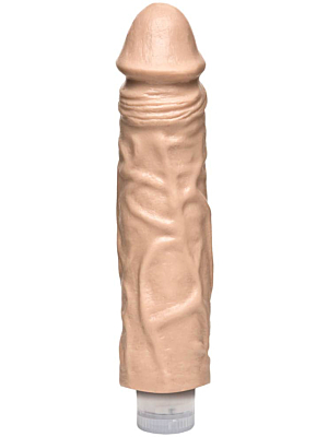 Heavy Veined Dong Thin 8 Inch - Doc Johnson - Skin