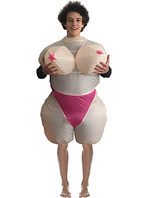 Inflatable erotic toy