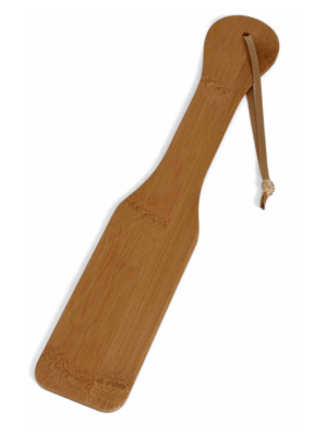 Wooden Paddle Beige 3 Hearts