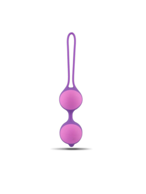 Vaginal balls Bi-Balls Double Purple