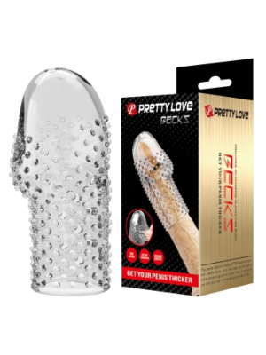 Pretty Love Penis Sleeve – Becks (Clear)
