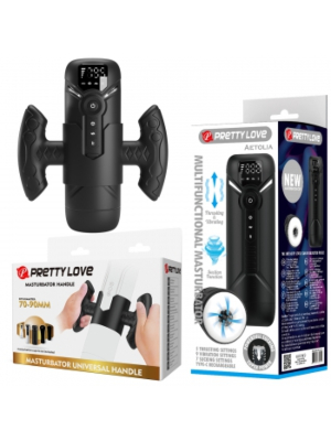 Pretty Love Aetolia 3-in-1 Automatic Masturbator with Universal Handle