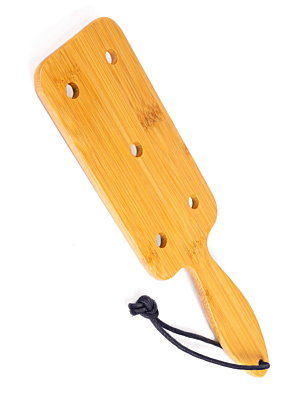 Wide bamboo BDSM paddle 27cm