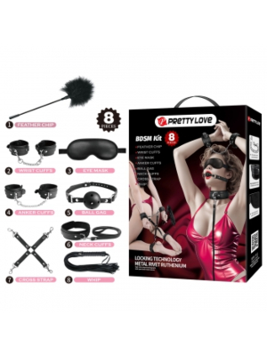 Pretty Love 8-Piece BDSM Bondage Kit – primary product view