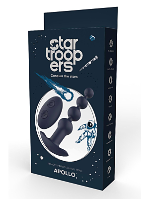 STARTROOPERS APOLLO REMOTE VIBRATING ANAL BEAD