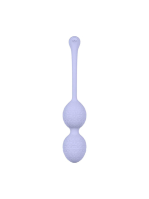 Vibrating Bead Kegel with Remote Control - Lavender