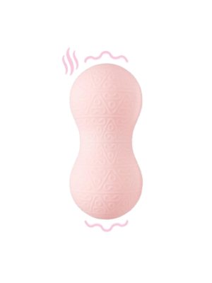 Vibrating and Heating Massager - Pink