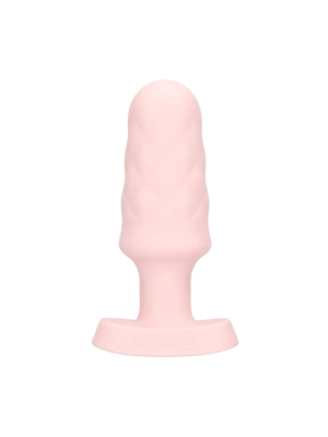 Loveline Velvet Remote Control Vibrating Plug – Pink
