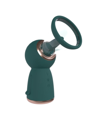 Exquisite - Rechargeable Vulva and Breast Pump - Forest Green