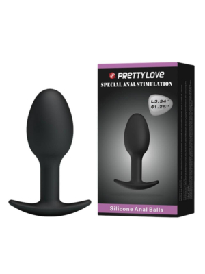 Pretty Love Heavy Balls Silicone Butt Plug