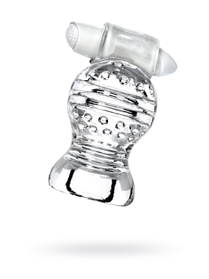 Lingam Shakti Vibrating Masturbator – Transparent