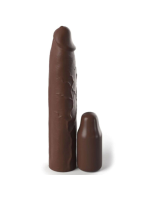 PIPEDREAMS SLEEVE 22,86 CM + 7,62 CM PLUG BROWN