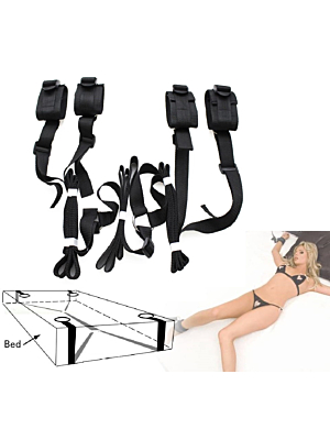 Hands And Feet Mattress Restraining System  