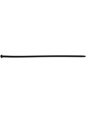 Urethral Dilator Diameter 0.65 cm, Silicone, Black