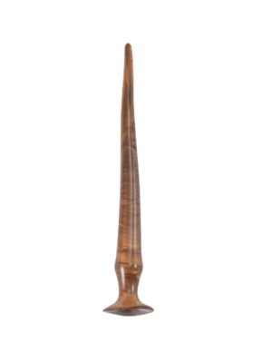 Deep Long Dildo Inside with Suction Cup Brown, 43 cm