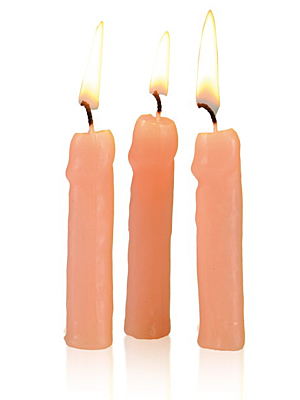 Birthday party candles dicks