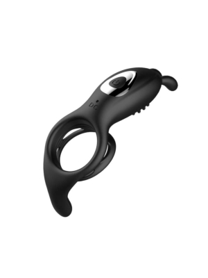 Vibrating Rabbit Cock Ring with Remote Control