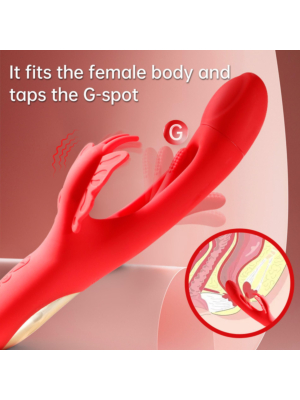 B - Series Butterfly Dual Flicking Vibrator