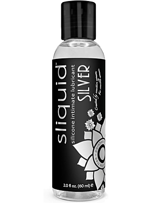 Sliquid Naturals Silver Silicone Lubricant-59ml